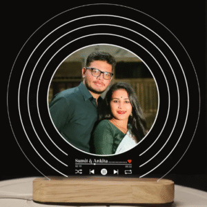 Wood Table Photo Frame